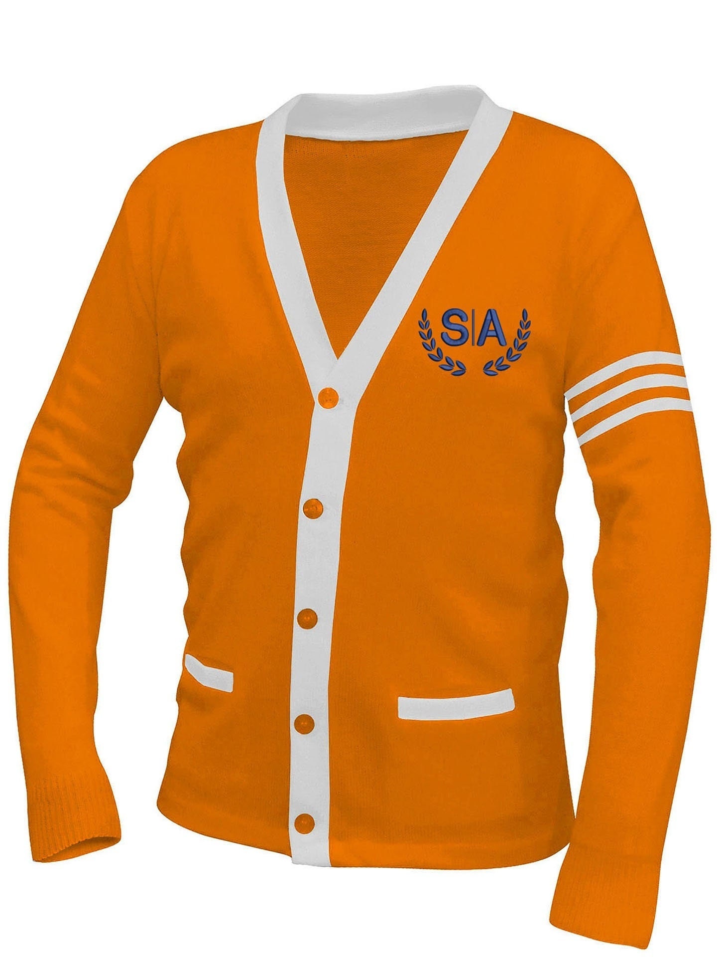 Long varsity cheap cardigan