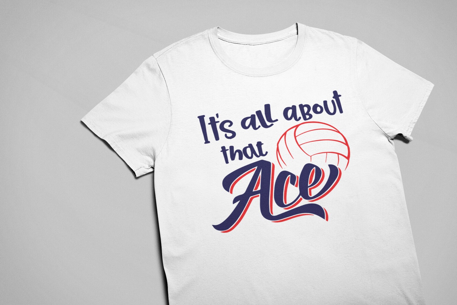 It's All About That Ace Shirt. Volleyball Tshirt. Etsy UK