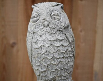 Concrete Owl Etsy