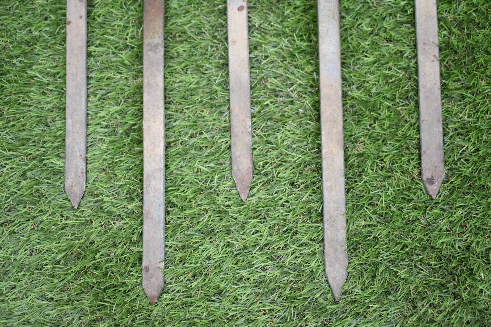 Single Vintage Tall Metal Garden Spikes Plant Stakes Garden Etsy UK