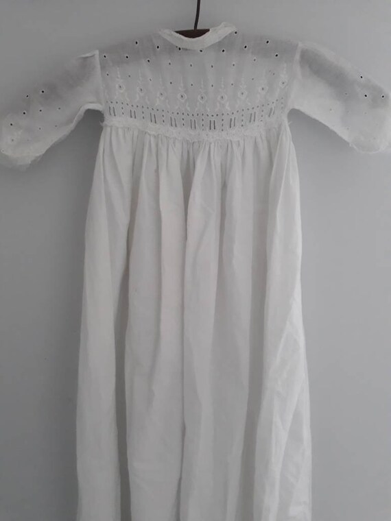 Vintage Baby Nightgowns Baby Cotton Nightdress White Cotton and Lace Broderie Anglaise. Etsy UK