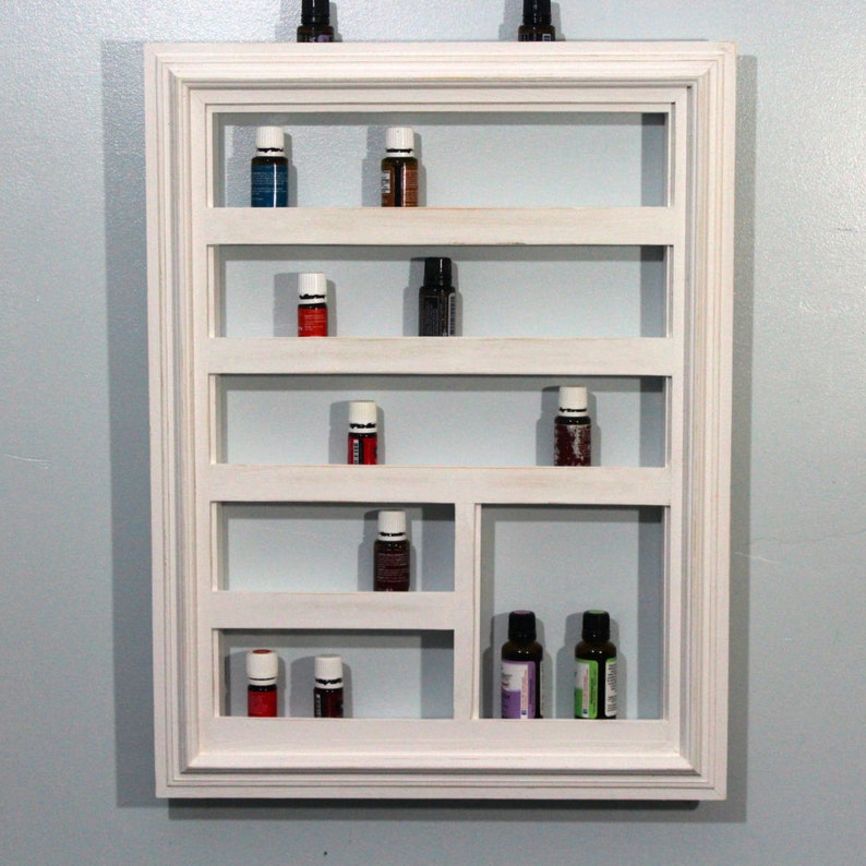Essential Oil Shelf oil storage wall shelf oil wood shelf Etsy