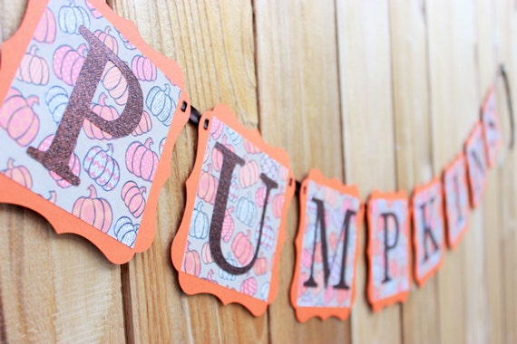 Pumpkins banner - Pumpkins stand banner - Pumpkins photo prop banner Il_570xn