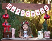 Hot Cocoa banner - Candy Cane banner Il_170x135