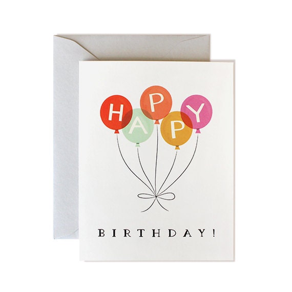 Items similar to Birthday Card, Happy Birthday Card, Birthday Cake Card ...