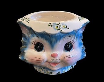 Vintage - Lefton - #1502 - MISS PRISS - Cookie Jar