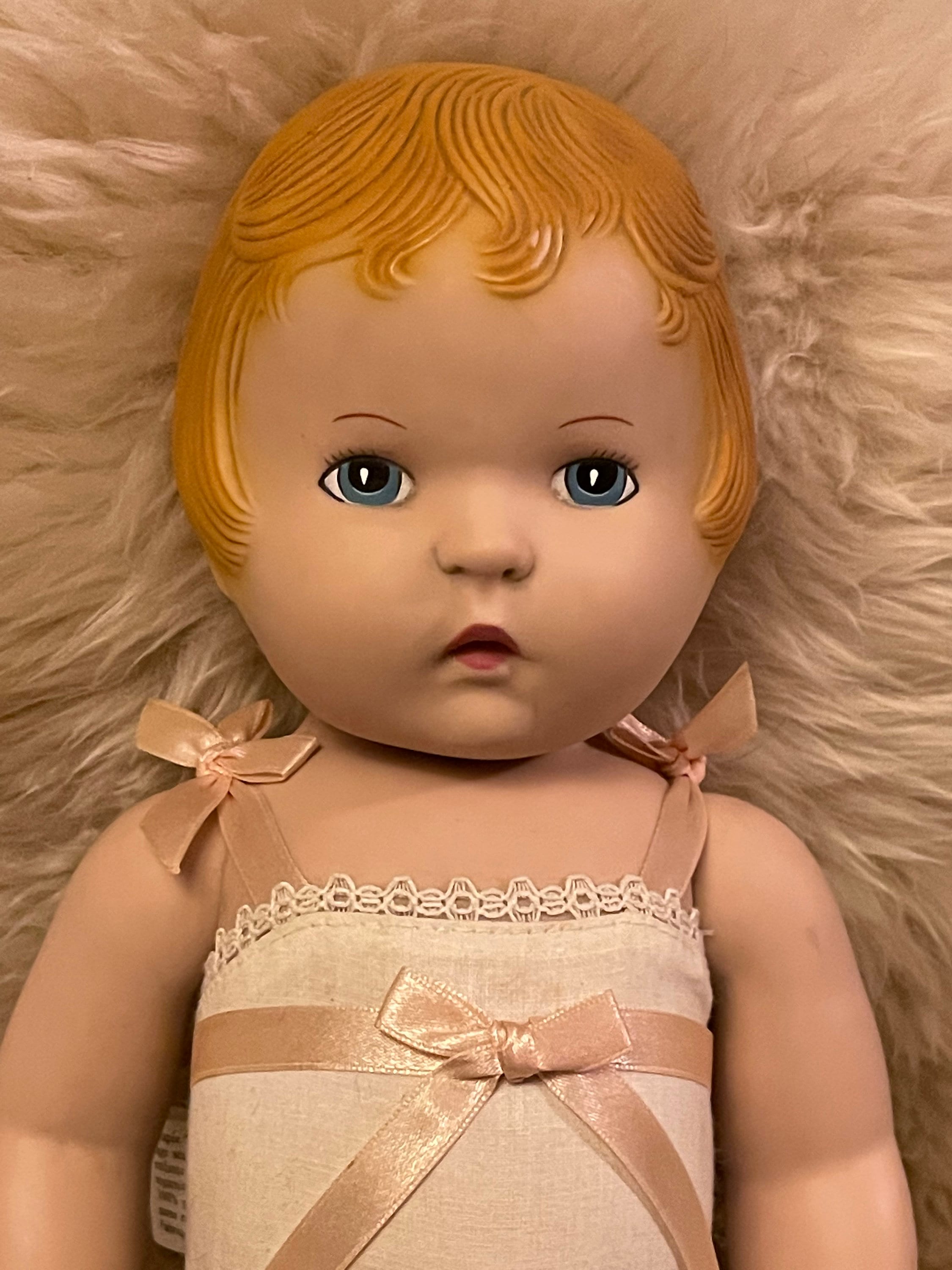 1991 DAISY DOLLY Doll…daisy Kingdom, Inc…#3075-32105…molded Hair