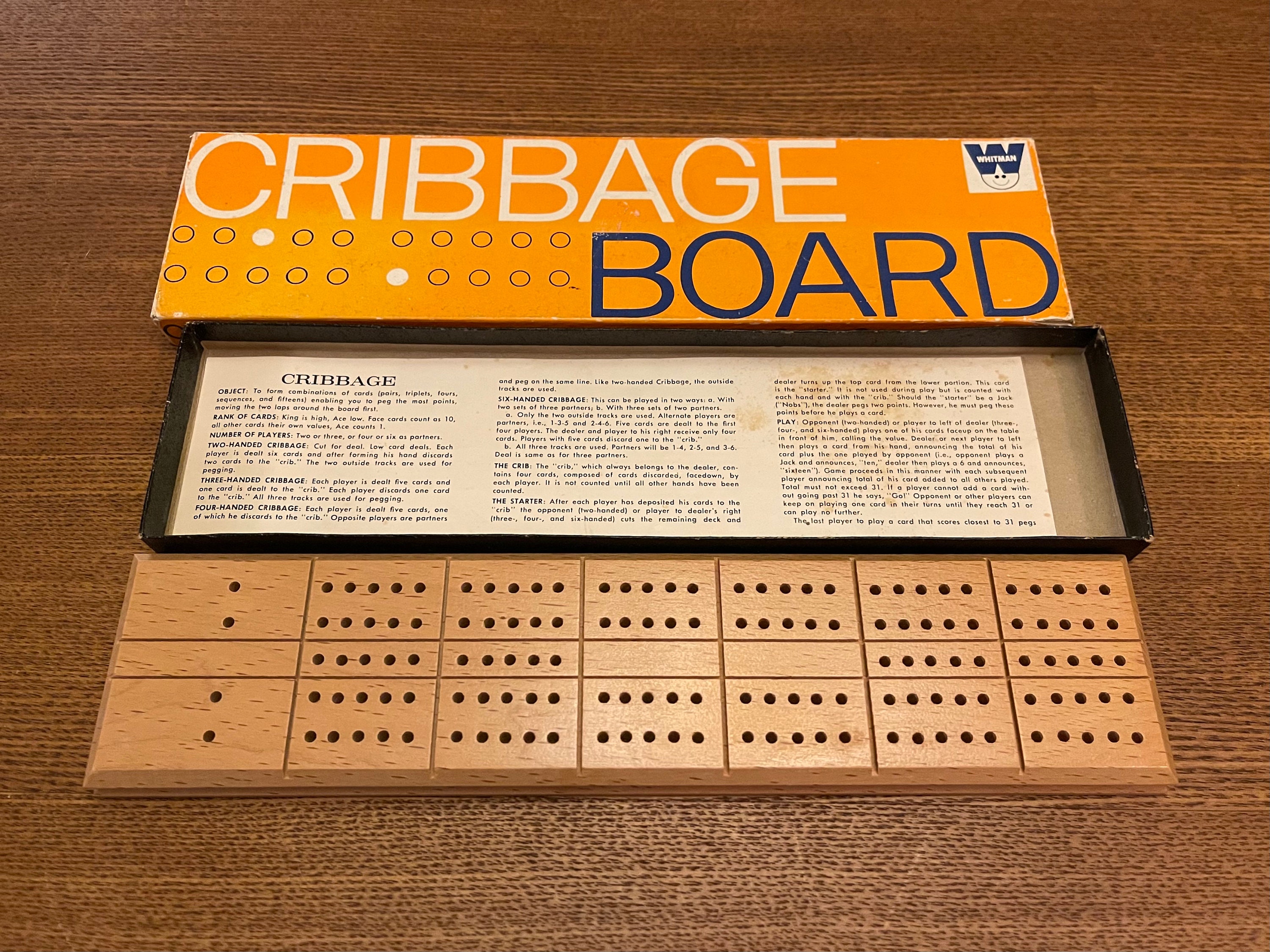 Set of 36 Wooden Cribbage Pegs