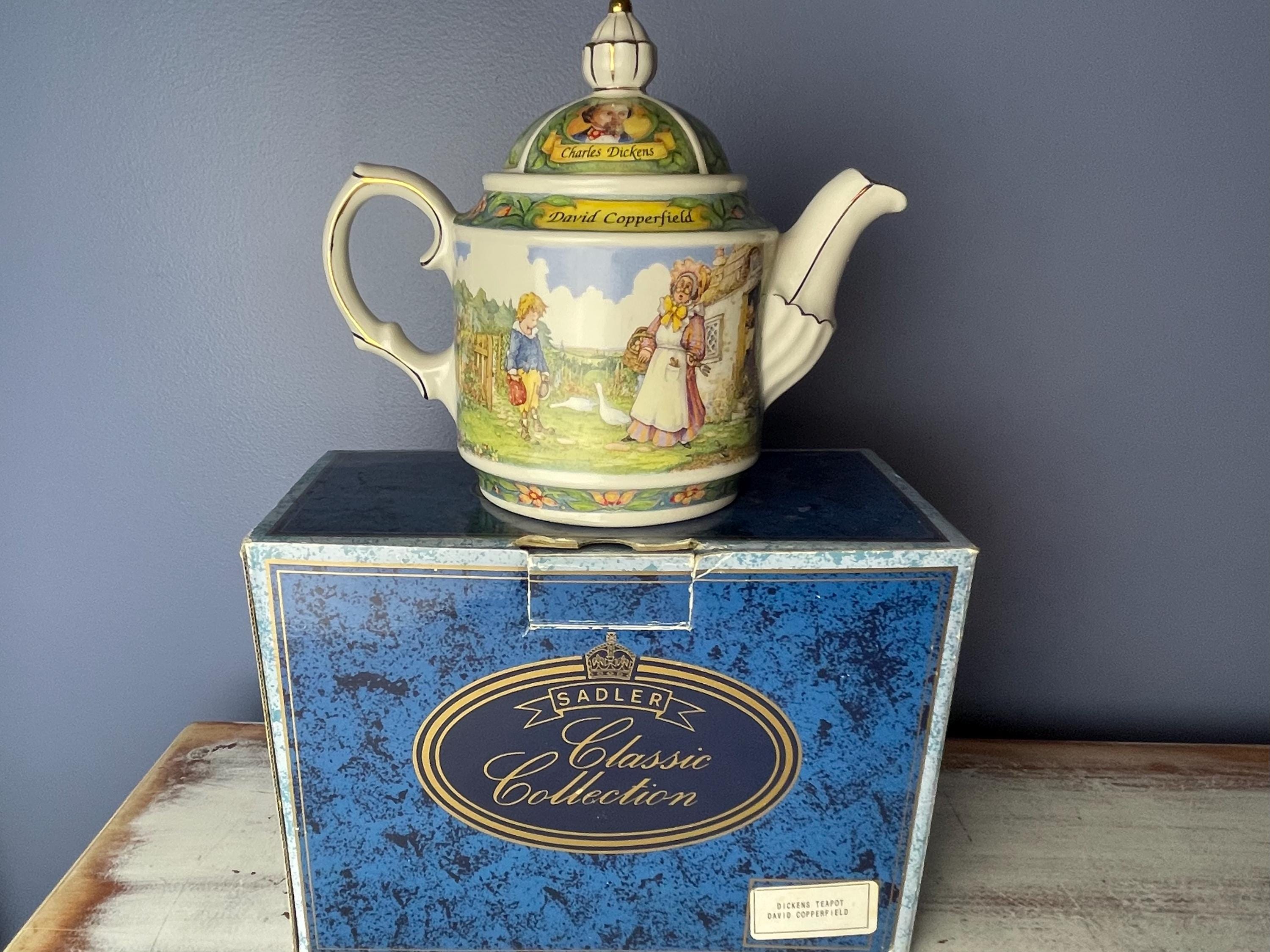 Dickens Teapot - Etsy