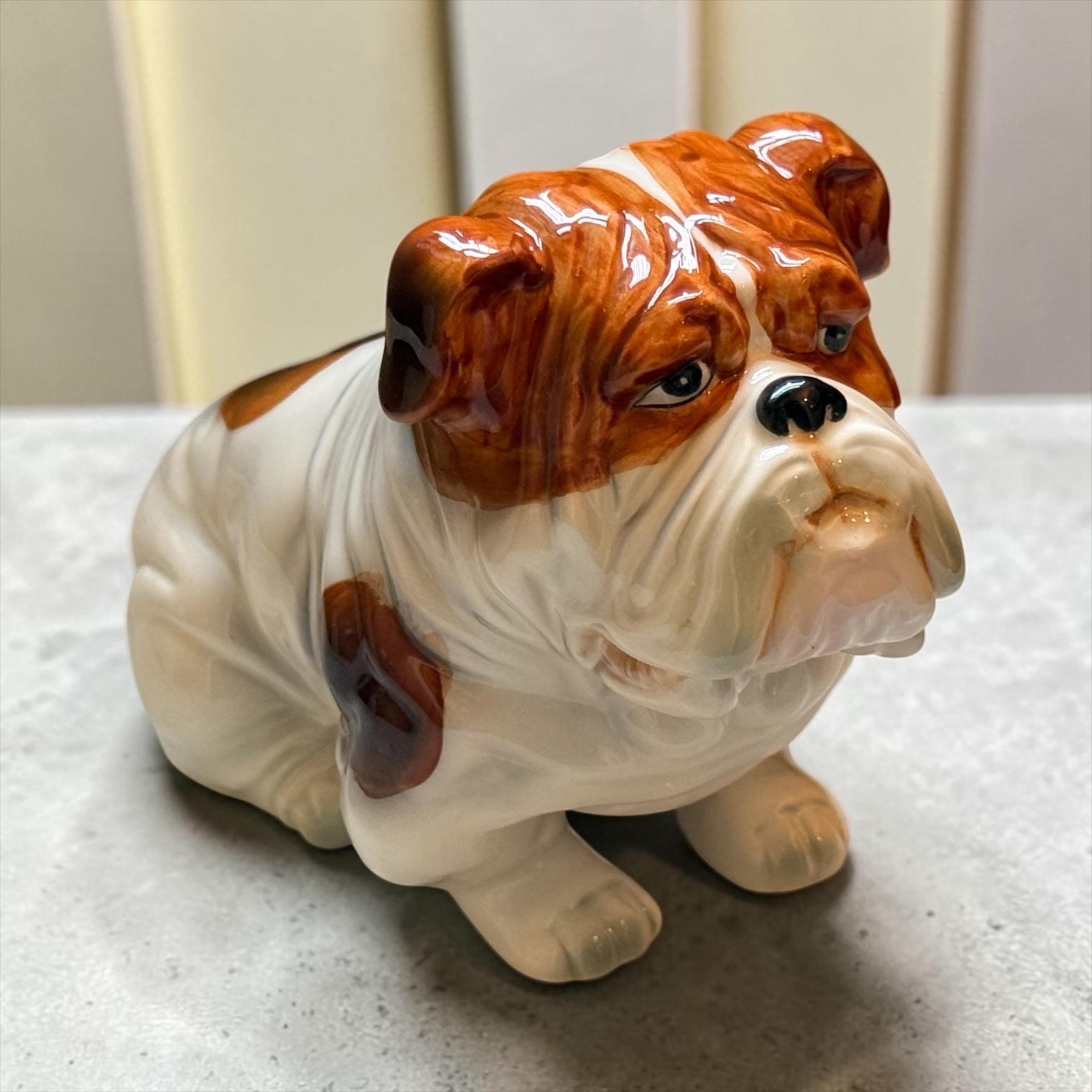 Vintage Bulldog Pottery - Etsy