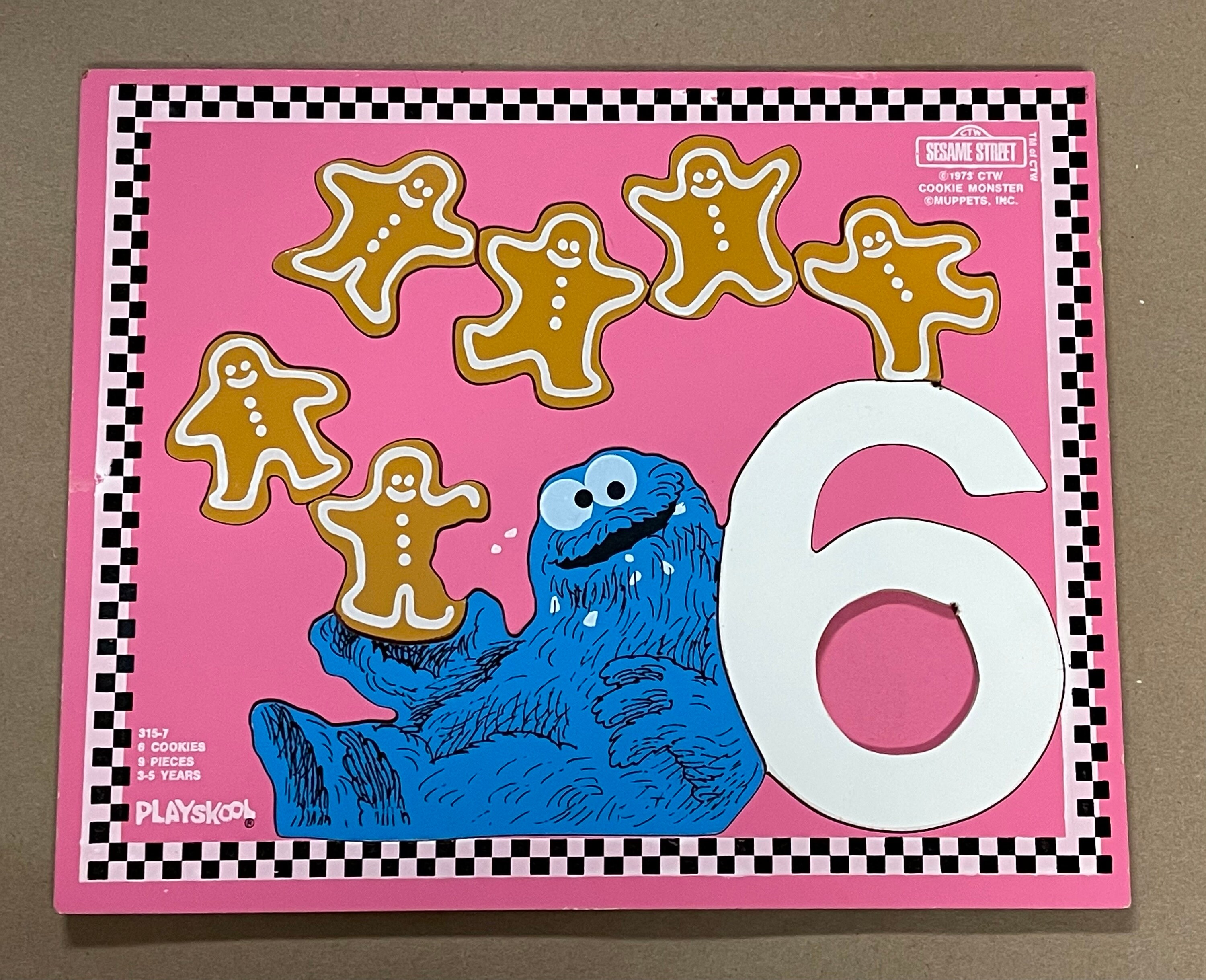 playskool cookie monster
