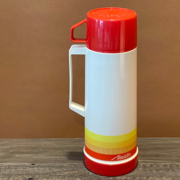 Thermos Aladdin Red Etsy