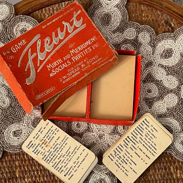 Vintage Card Games Etsy