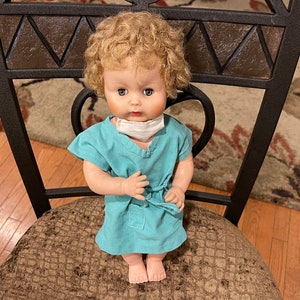LORRIE DOLL…1260…Sleep Eyes, Soft Face and Arms…Plastic Body and Legs…Doctor Outfit…1969 #000BX3