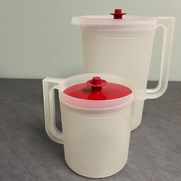 Tupperware Pitcher Etsy
