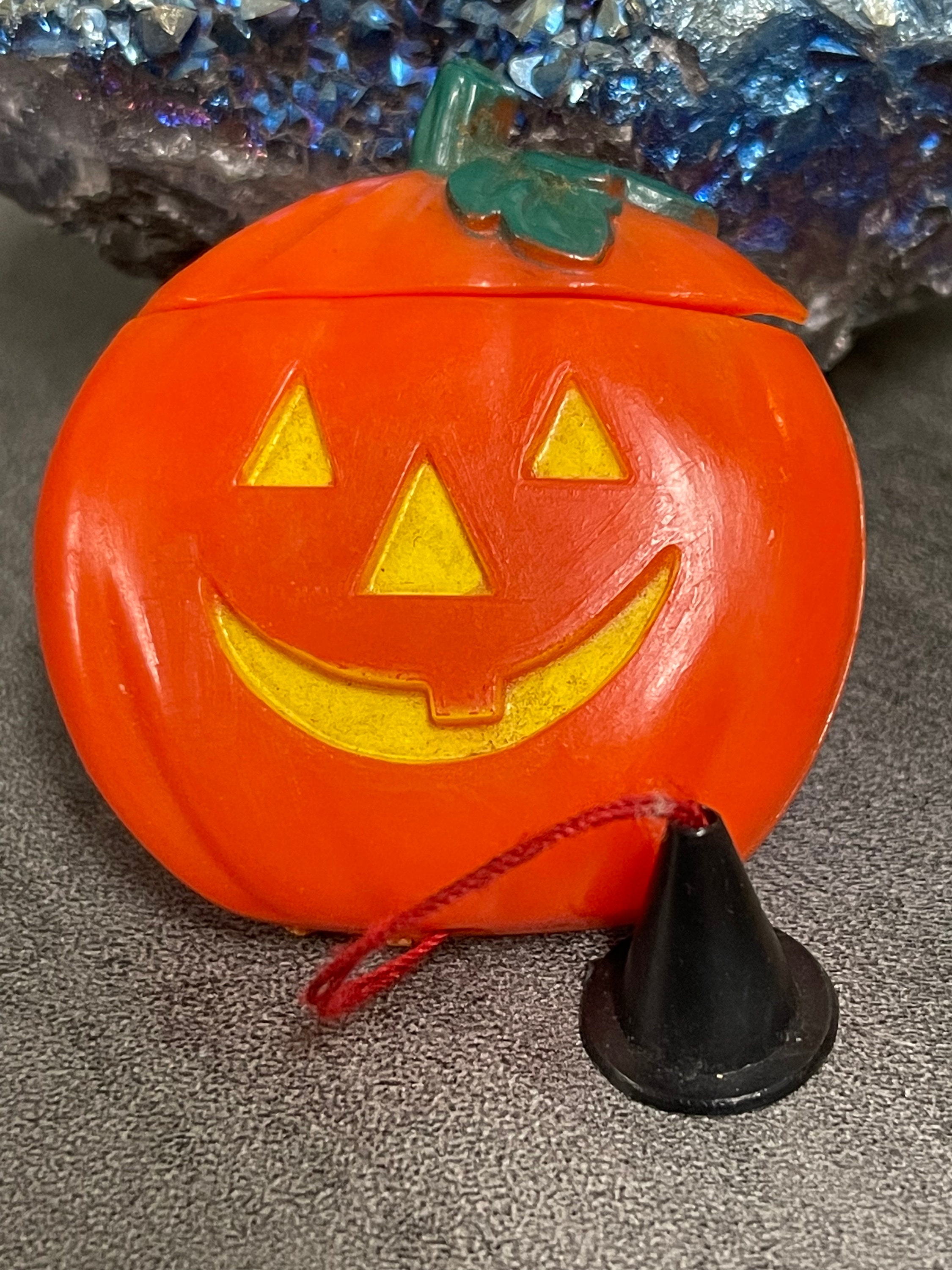 Boo！Halloween Pumpkin Necklace Ghost Head Music Player Punk