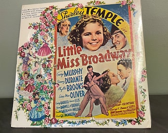 SEALED SHIRLEY TEMPLE 2-Record Set…L.P…Original Vinyl…Pickwick…33 R.P.M…Never Opened/Never Used…21 Songs… Little Miss Broadway #PzBx