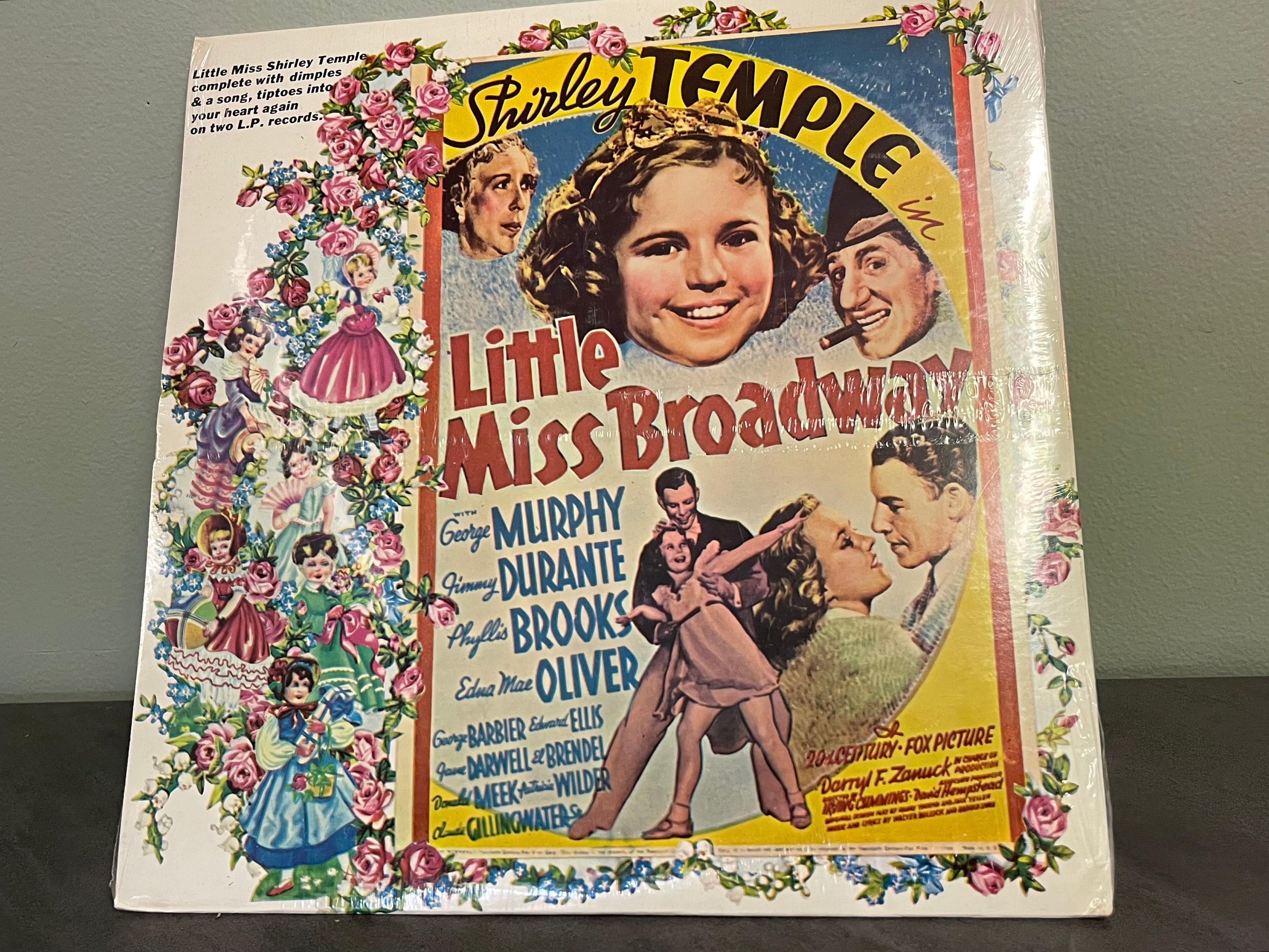 SEALED SHIRLEY TEMPLE 2-record Set…l.p…original Vinyl…pickwick…33