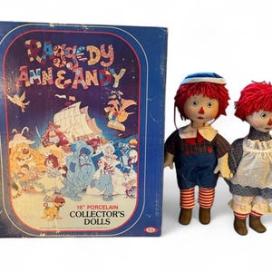 Raggedy Ann Doll Original Box - Etsy