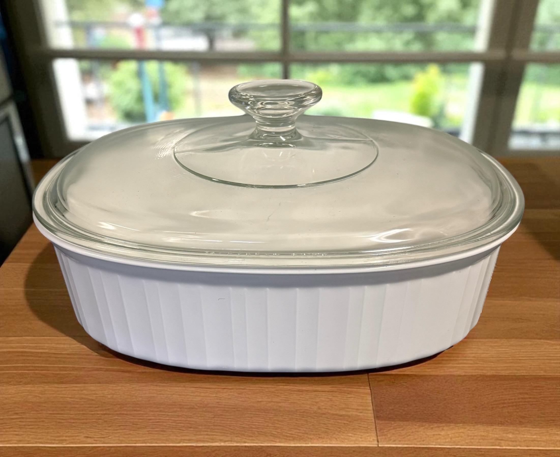 Oval Baking Dish With Lid
