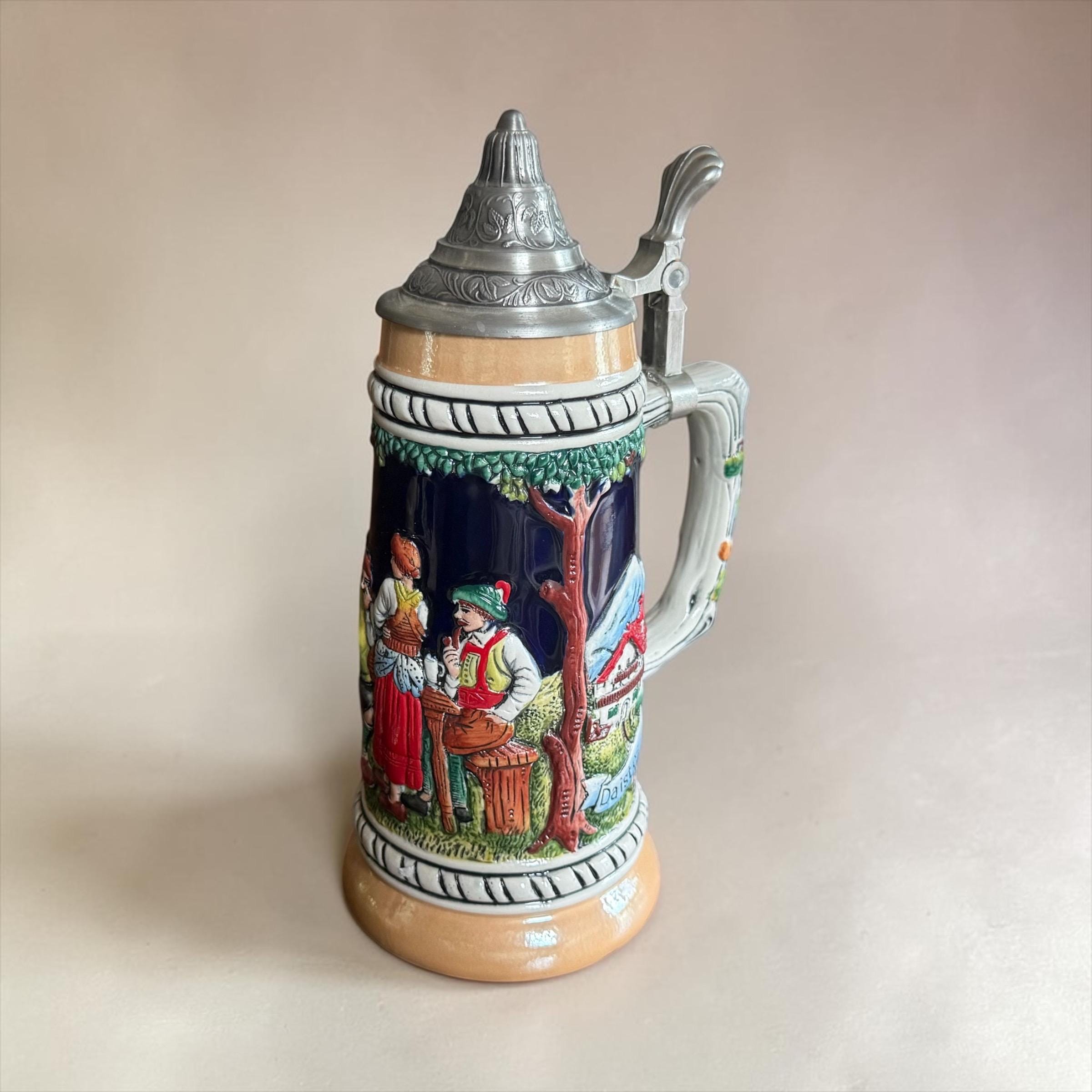 Flip Top Beer Stein - Etsy