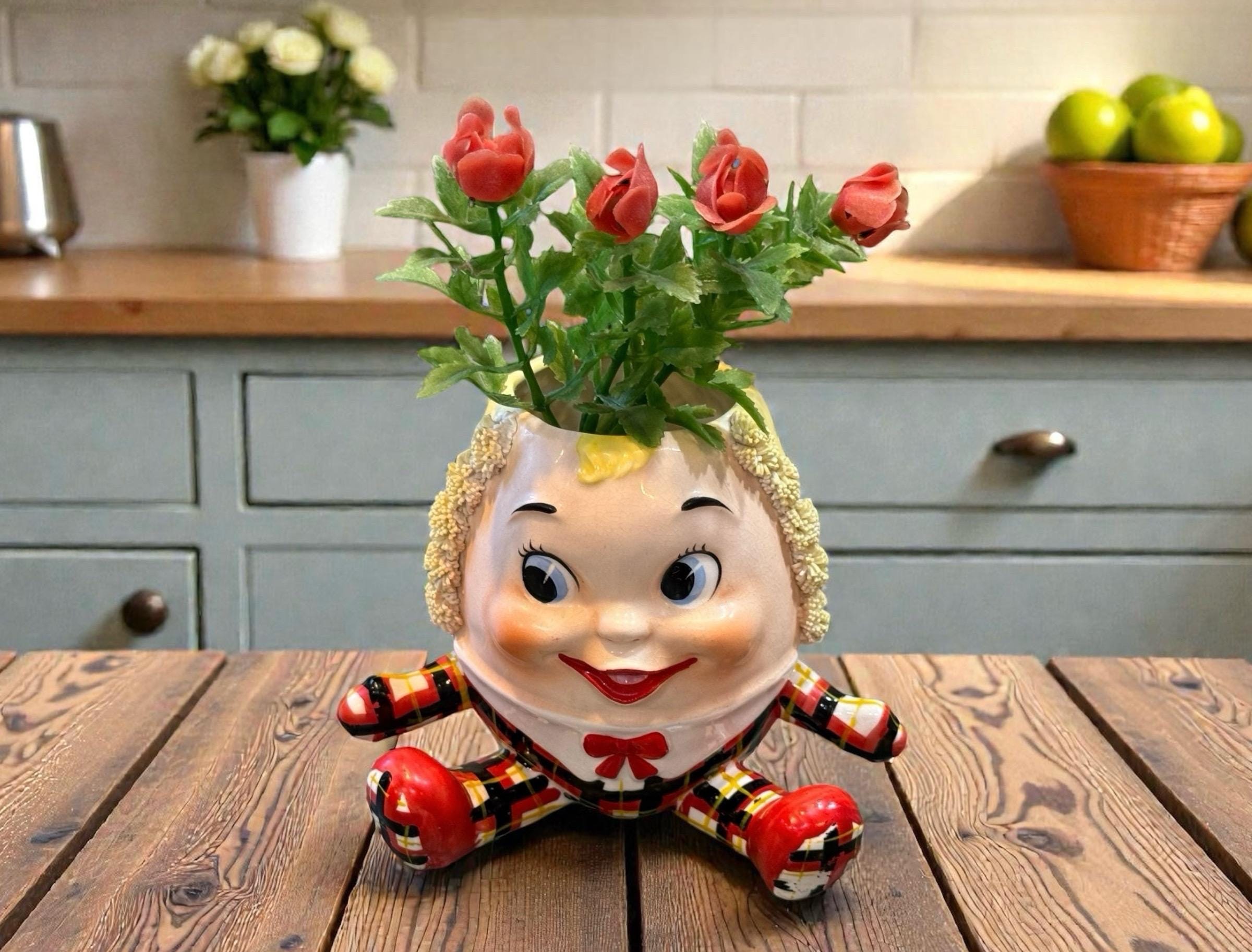 Humpty Dumpty Planter - Etsy