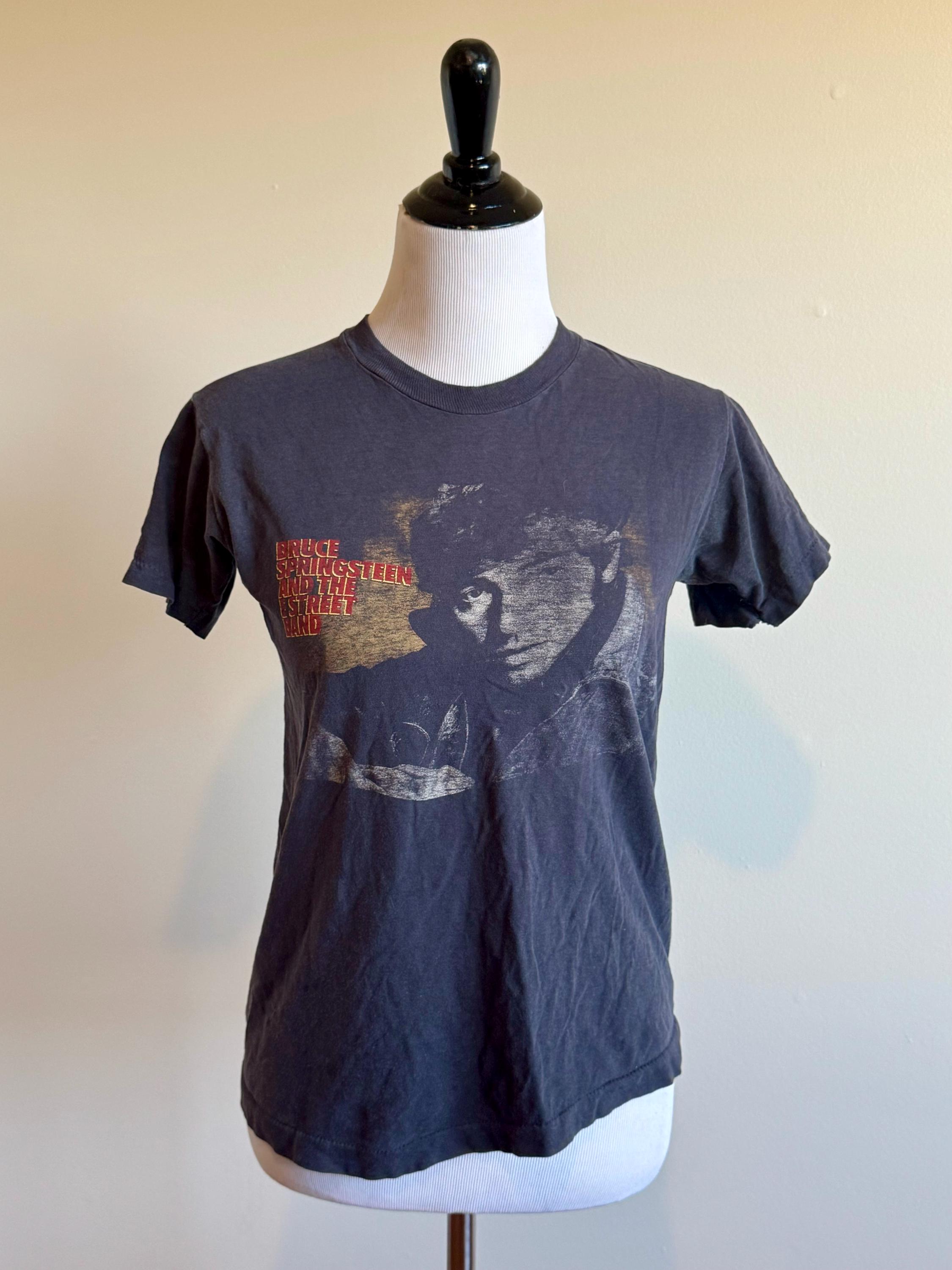 Vintage 1985 Bruce Springsteen Grail T-shirt Concert Tee XS S