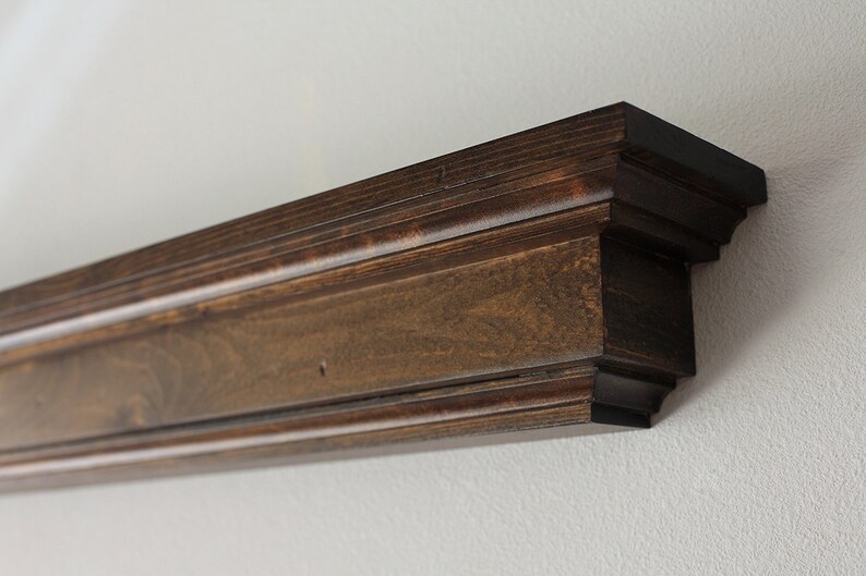 Floating Shelf Fireplace Mantel Lengths Of 36 48 60 Or 72 Etsy