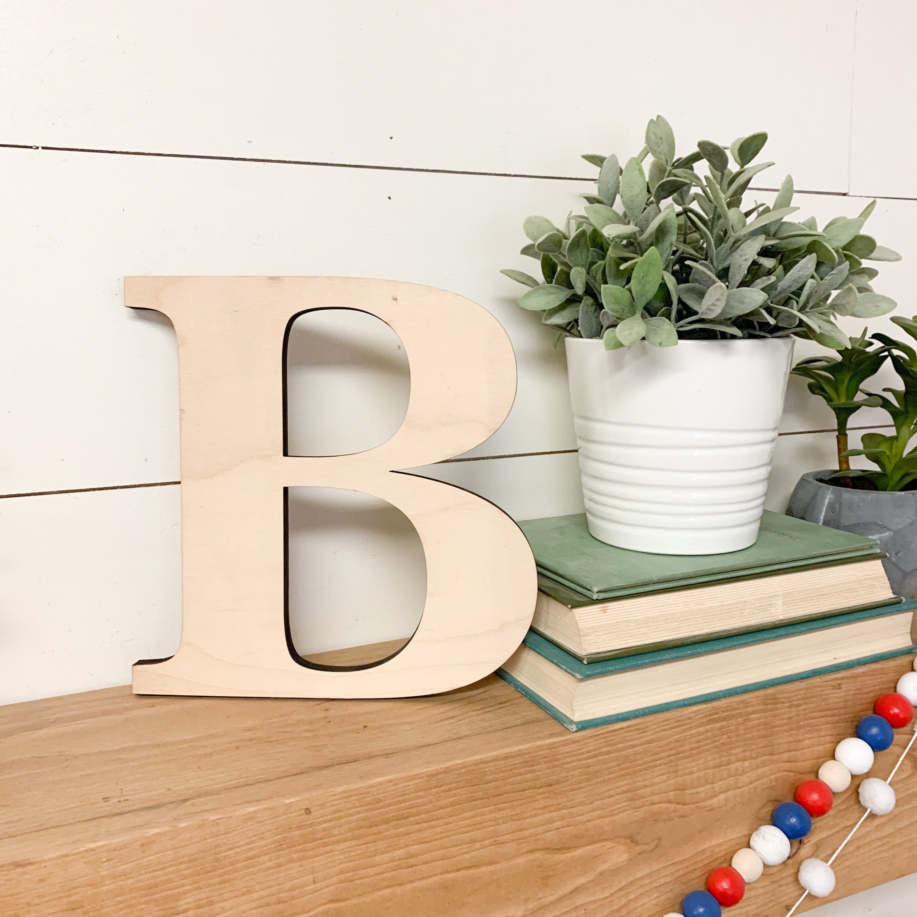 Wood Wall Letters 13 Wooden Letters SALE Large Wooden Etsy