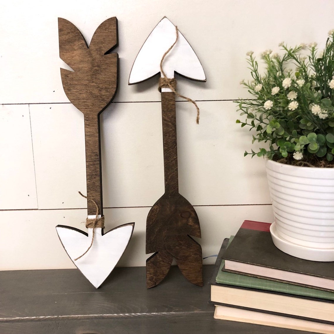 Wood Arrow Cutout Laser Cut Arrow Wooden Arrow Wall Decor | Etsy