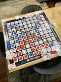 Jumbo Sequence Game, Giant Board Game Mat, Cards and Chips Included