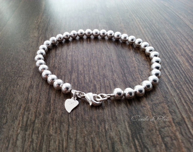 Classic 5mm Bead Bracelet - Sterling main image 0