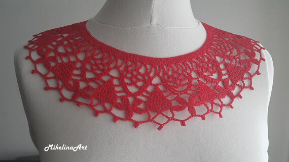 Handmade Crochet Collar
