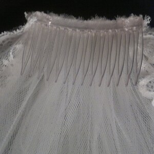 Cathedral Veil, Two Layers, Ivory image 3