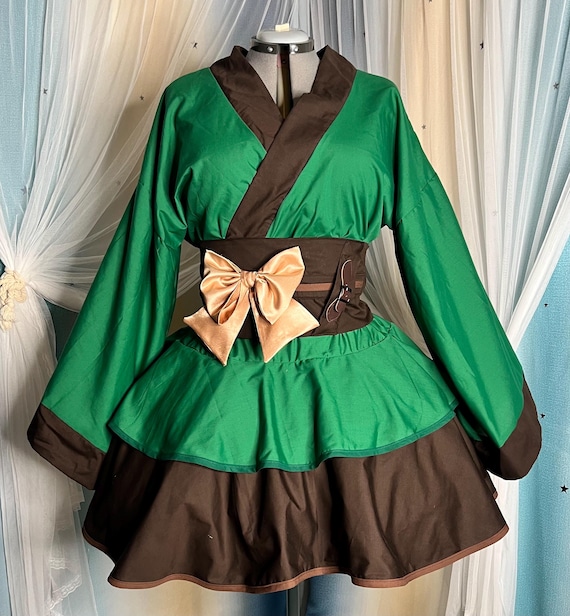 Link Legend of Zelda Cosplay Kimono Dress Twilight Princess Ocarina of Time  Lolita - Etsy