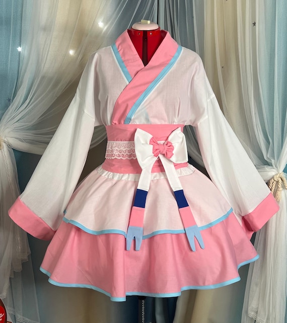 Pokemon Sylveon Cosplay Kimono Dress Gijinka Eeveelutions Lolita - Etsy