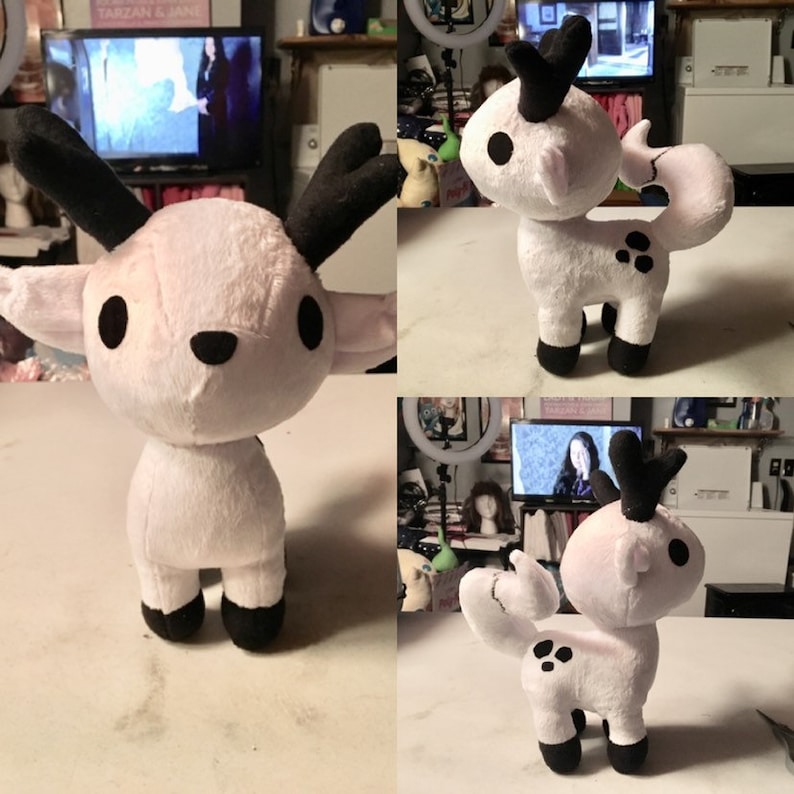 hilda deer fox plush