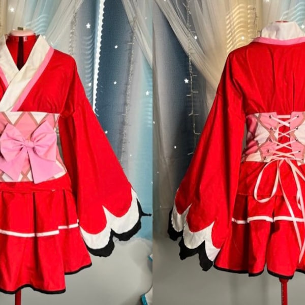 Celeste Animal Owl Crossing Cosplay kimono dress Lolita
