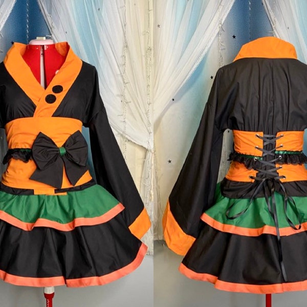 Dynamite Cosplay Kimono Dress Hero Ground Zero Lolita