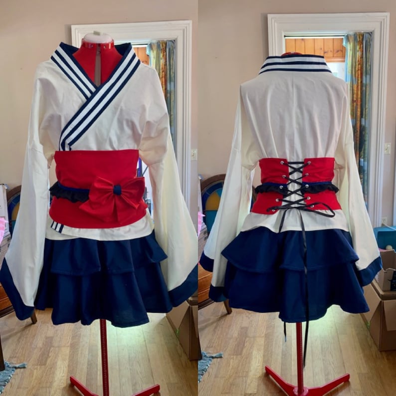 Himiko Toga Cosplay Kimono Dress My Hero Villains