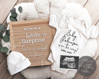 Digital Pregnancy Announcement Instant Download Pregnancy Announcement For Social Media.