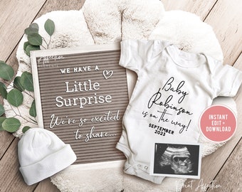 Digital Pregnancy Announcement Instant Download Pregnancy Announcement For Social Media.