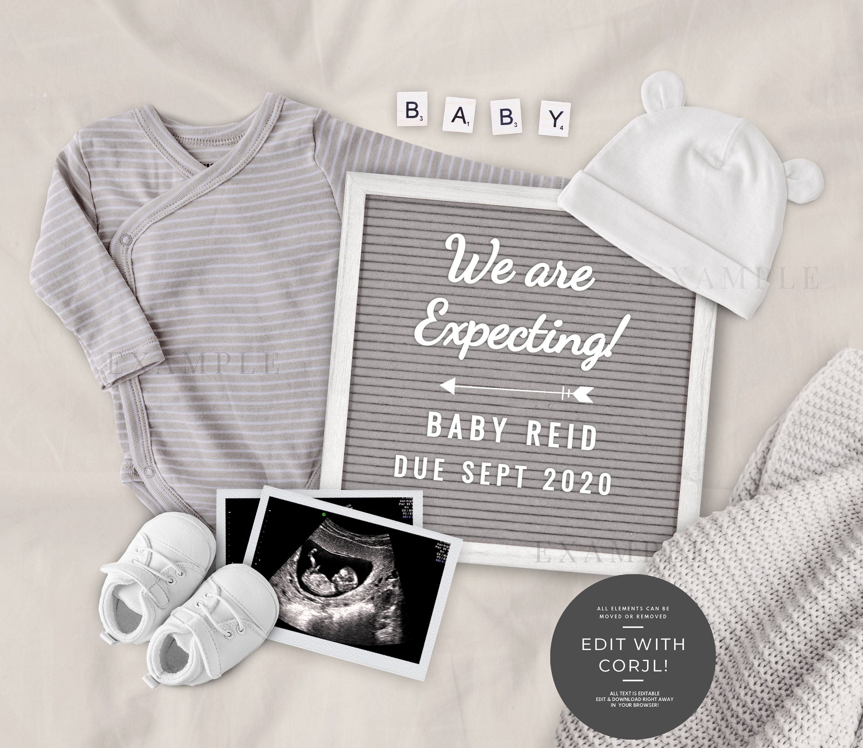Paper Party Supplies Templates Paper Birth Announcement Special 