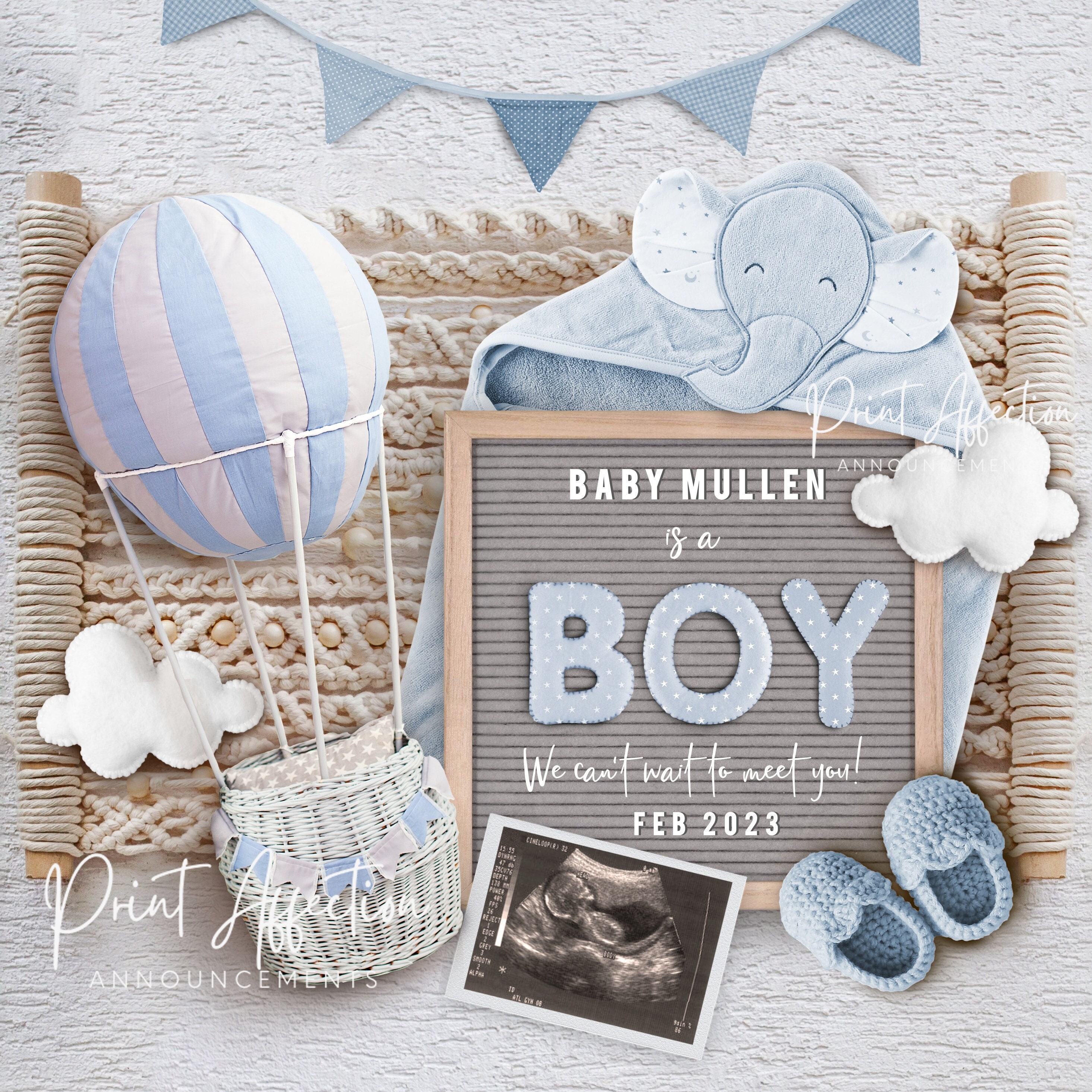 Its a Boy Announcement - Etsy Its a Boy Announcement - Etsy