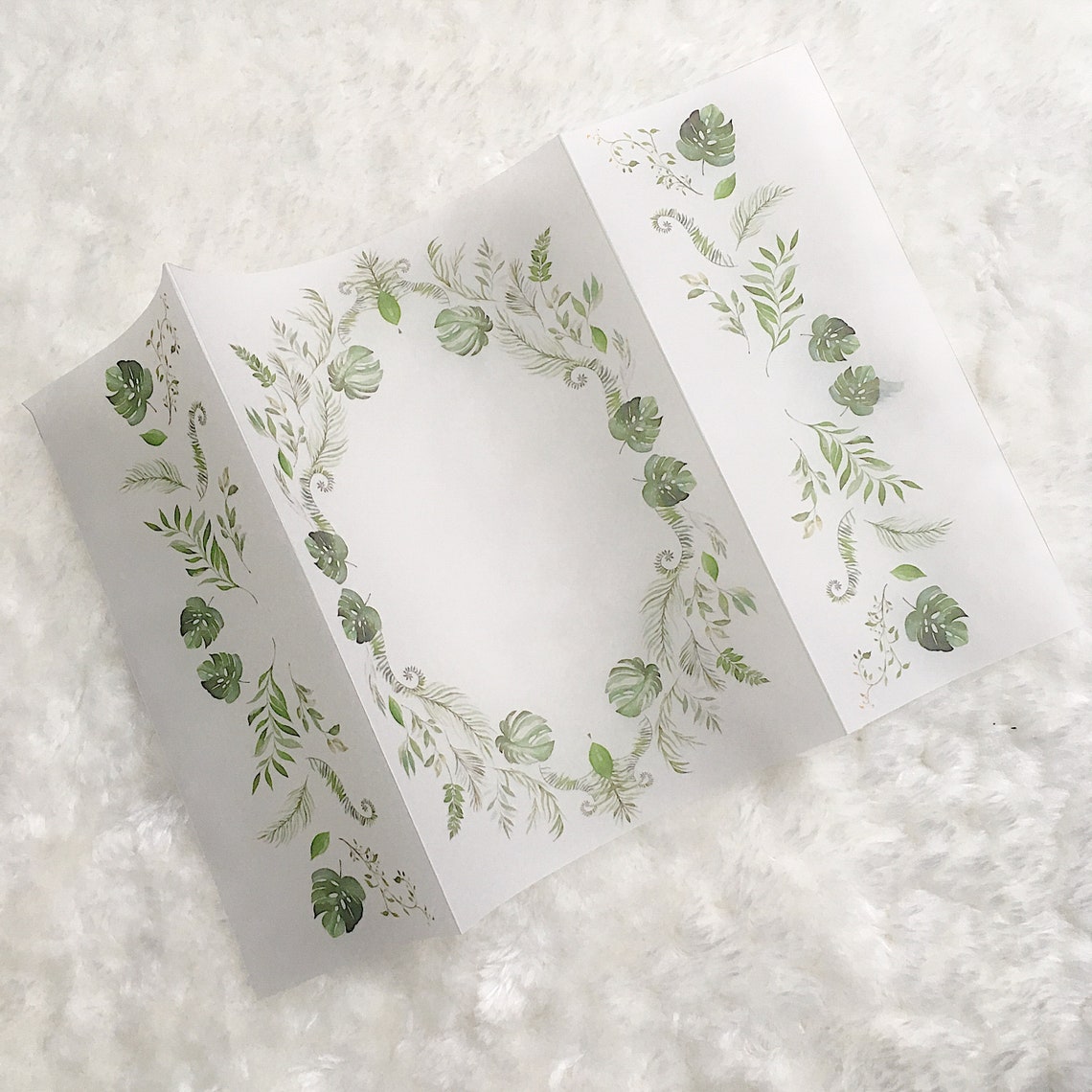 Printable Vellum Sleeve for Invite Vellum Wedding Invitation Etsy