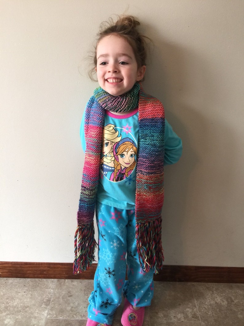 candy button scarf