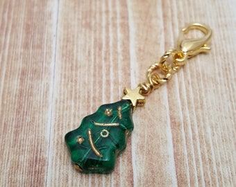 Planner Charm, Christmas Tree Charm, Christmas, Holiday, Charm for notebook