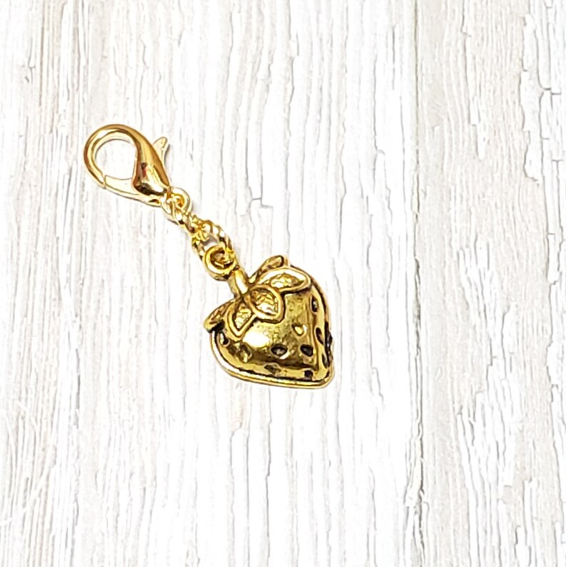 Strawberry Charm Planner Charm Charm for notebook