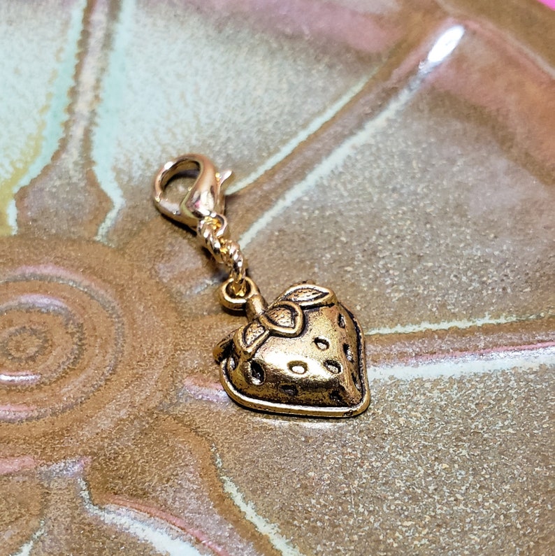 Strawberry Charm Planner Charm Charm for notebook