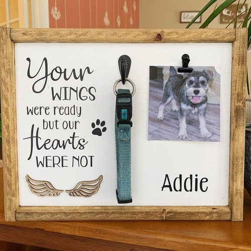 Pet Memorial Gift Idea Dog Sympathy Pet Loss Frame Dog Etsy